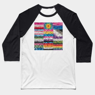 Pride Collage Quilt Baseball T-Shirt